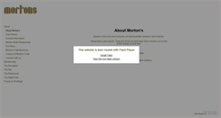 Desktop Screenshot of mortonsclub.com