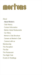Mobile Screenshot of mortonsclub.com